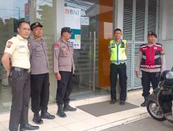 Polsek Lembang Patroli Fokus Sambang Kawasan Perbankan